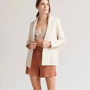 Women's Cotton Blazer XS